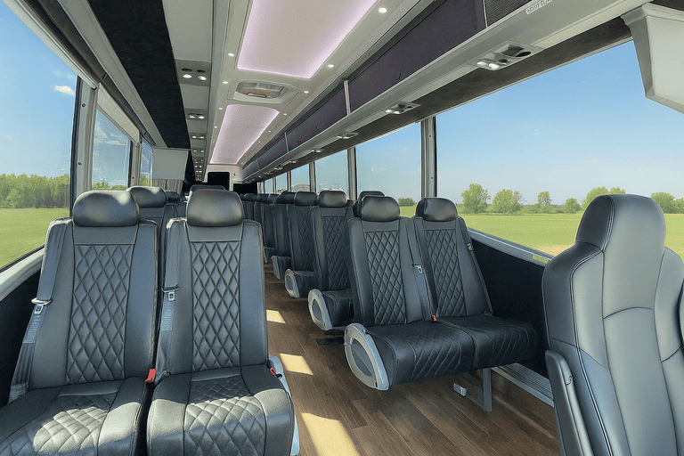 coach bus in Springdale
