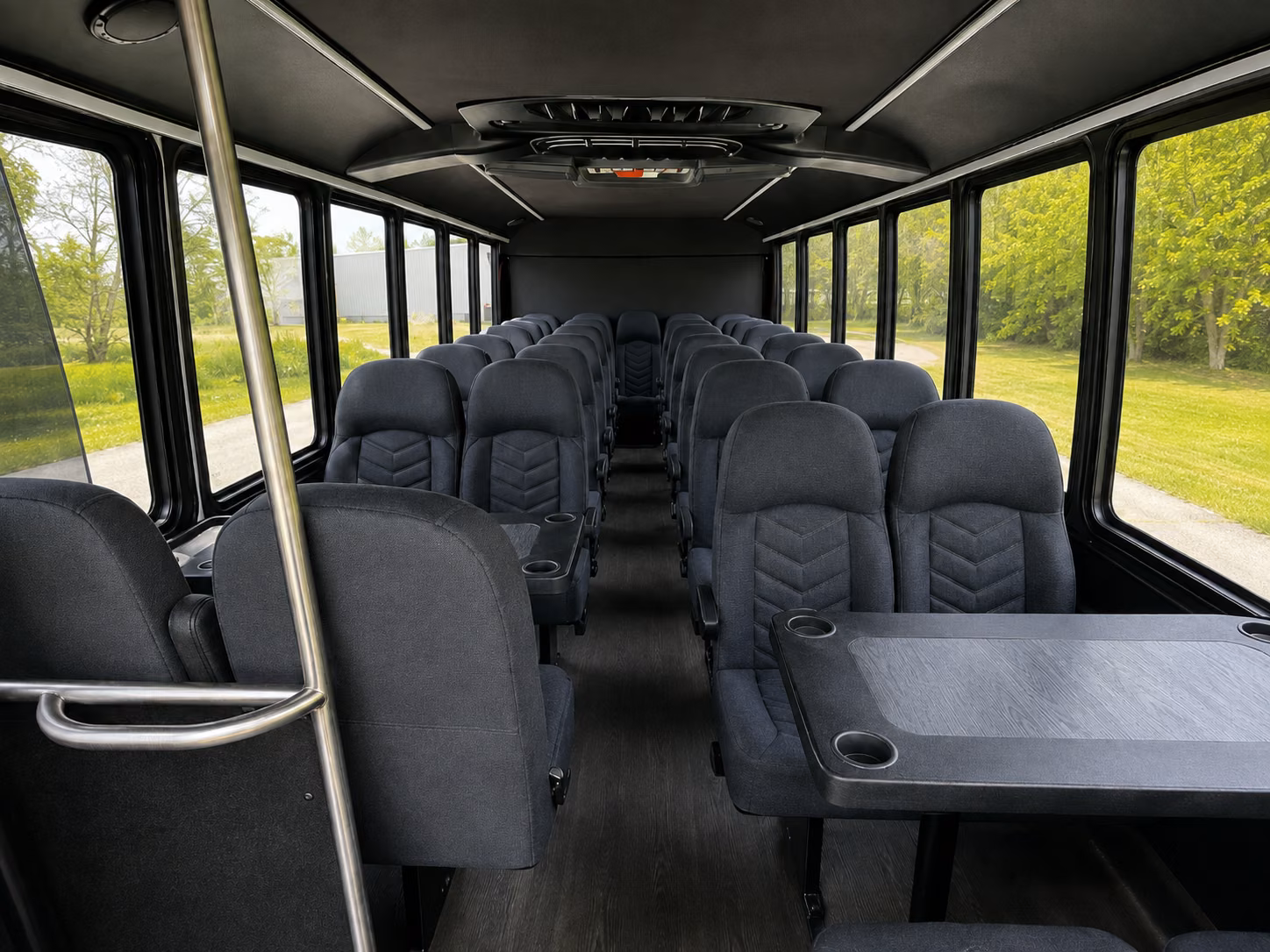 bus rentals for multi day springdale wedding weekends