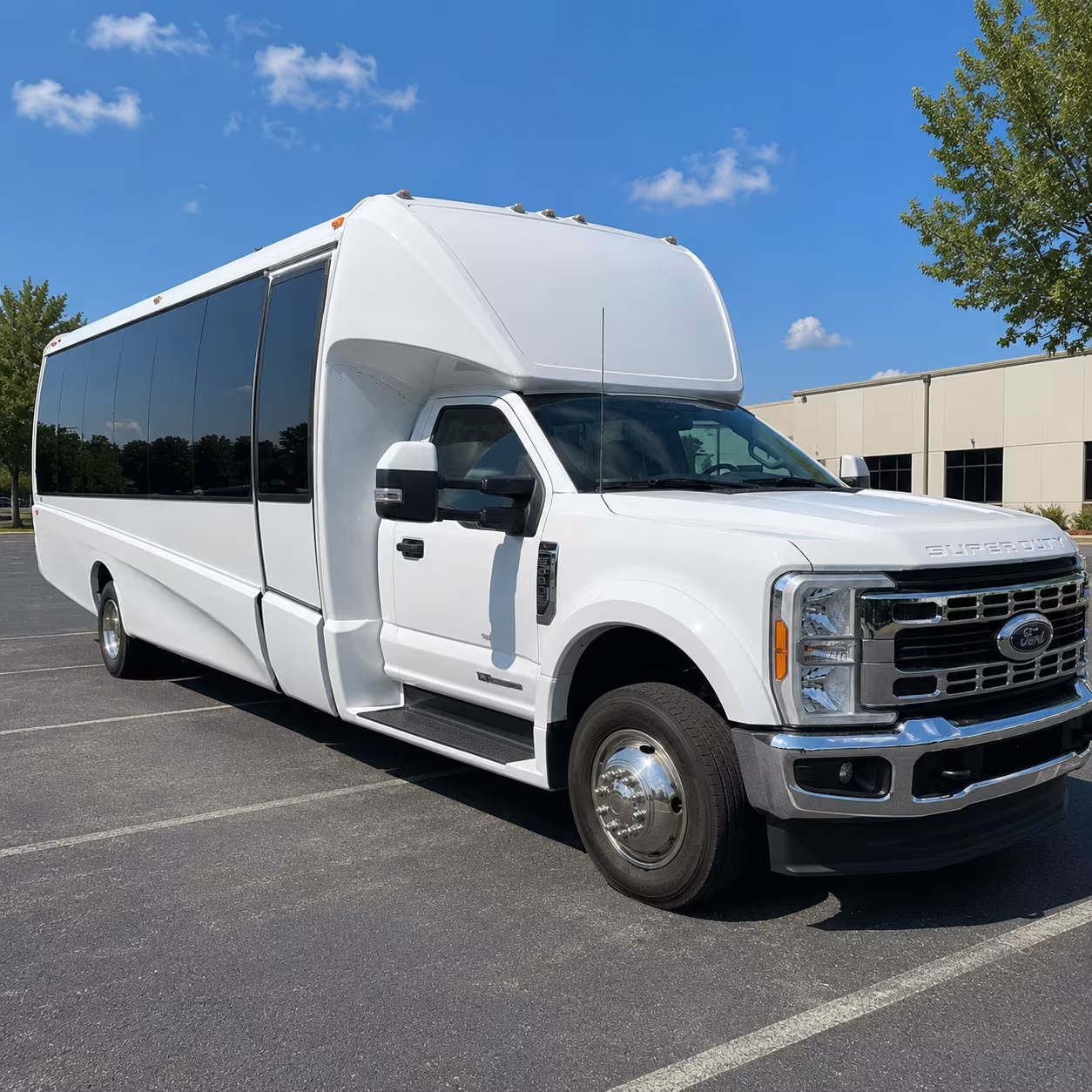 bus rentals for walmart supplier meetings and vendor events in bentonville