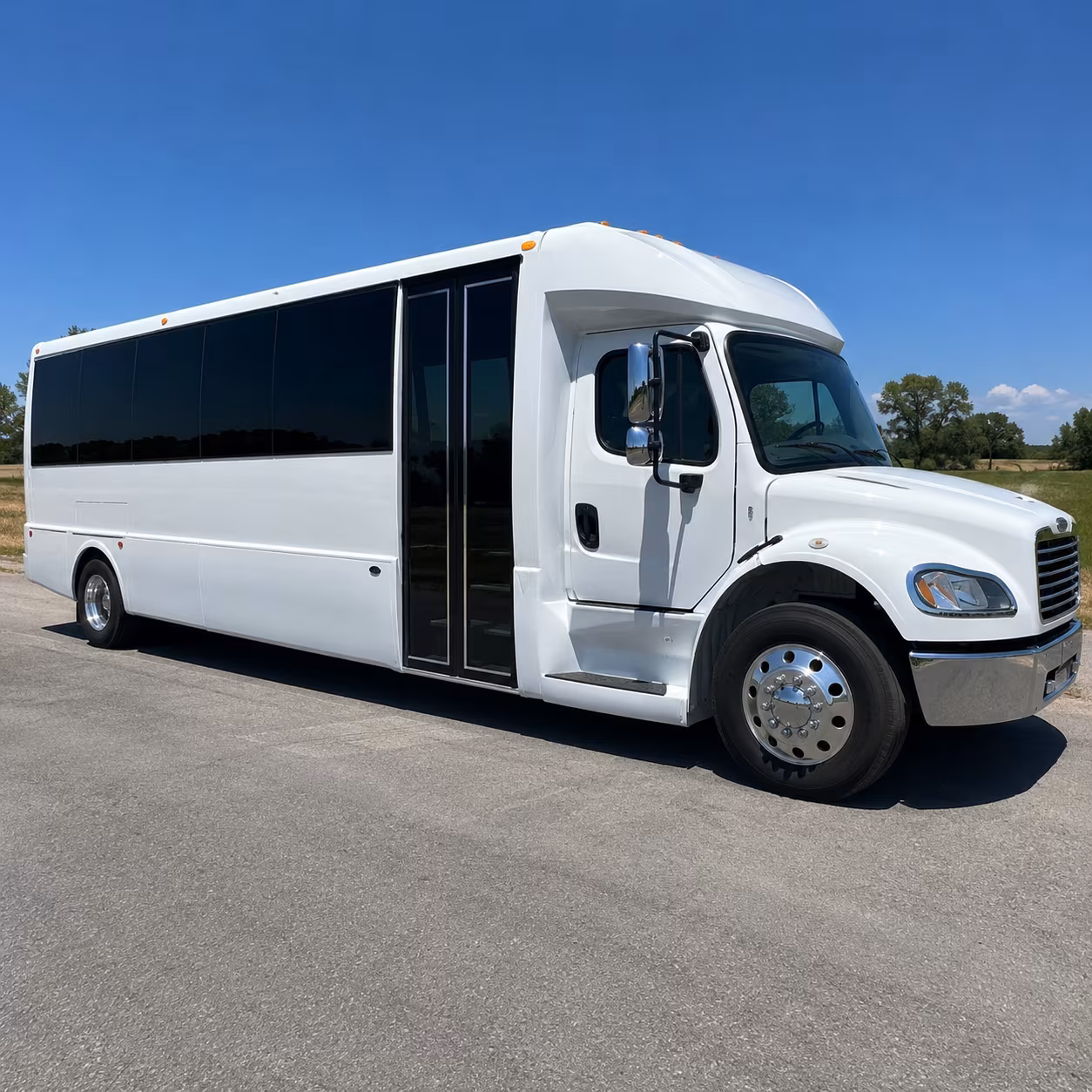 buses for springdale weddings and venue shuttles