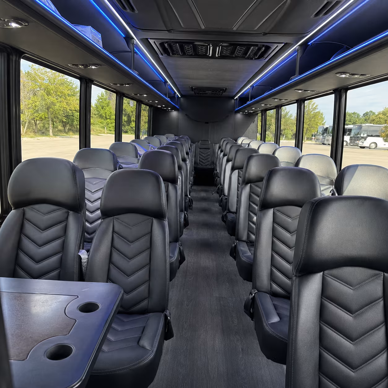 does the day of the week or the date change what a bus rental costs in springdale