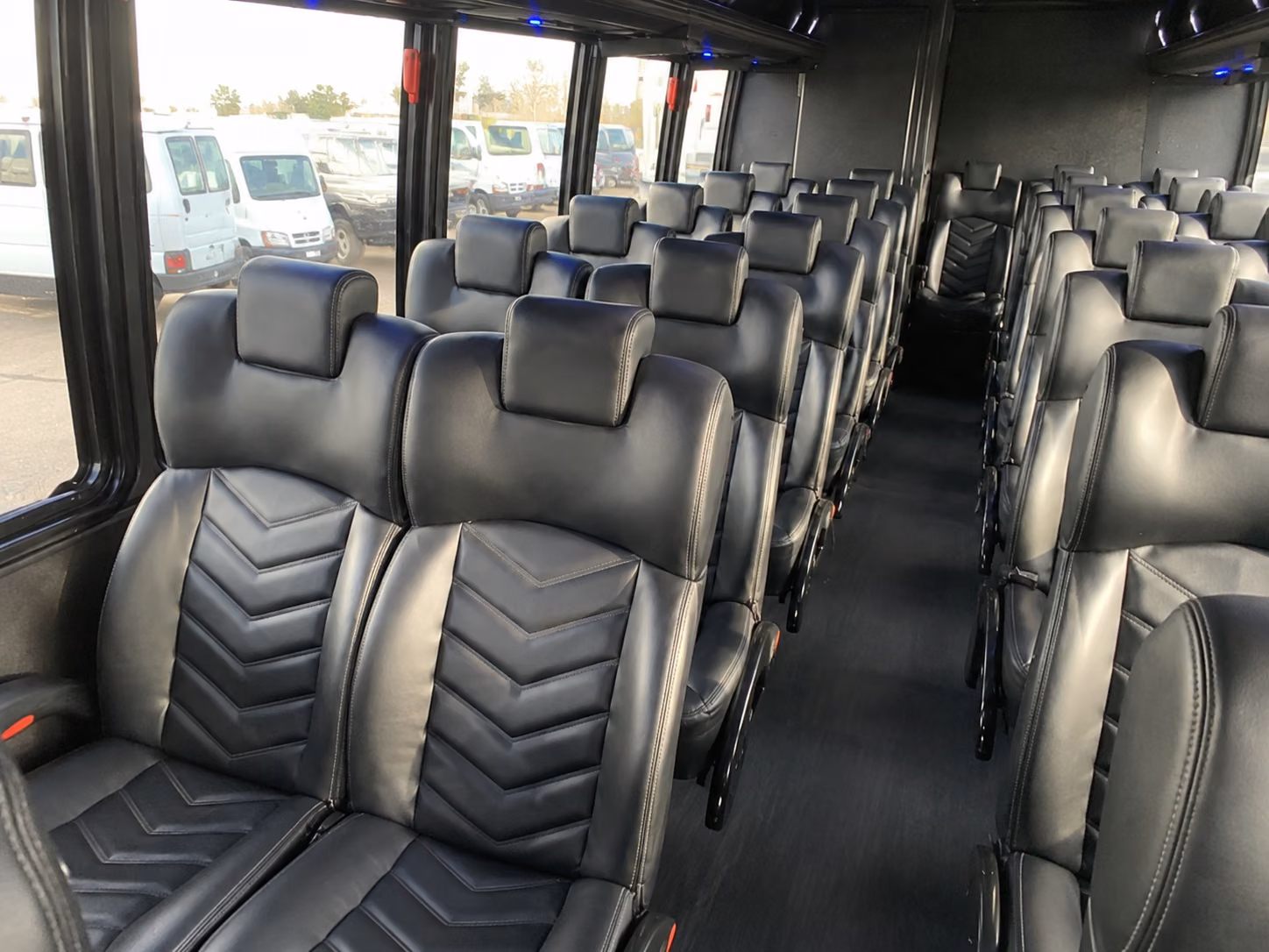 springdale corporate event transportation onboard seating