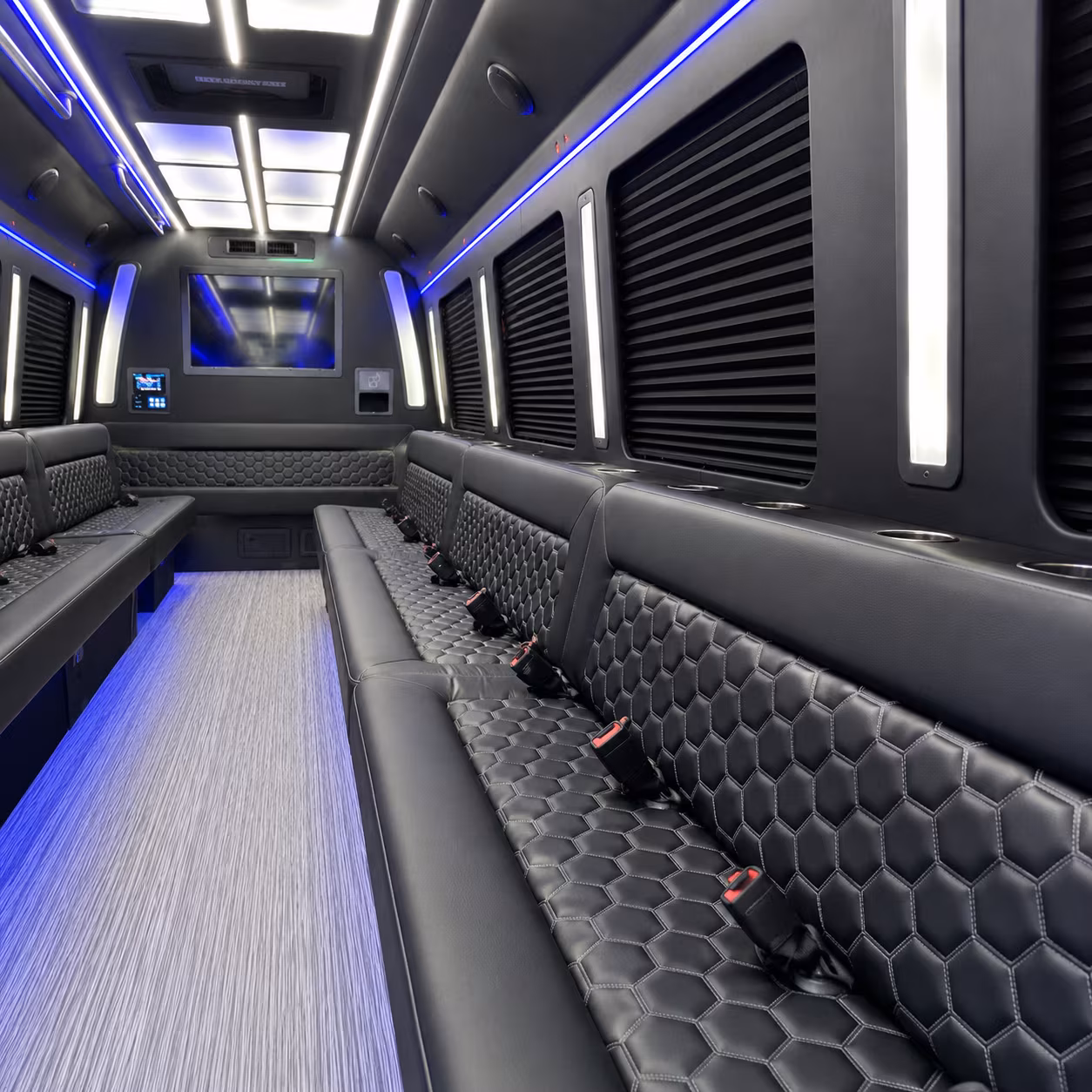 springdale party bus rentals inside