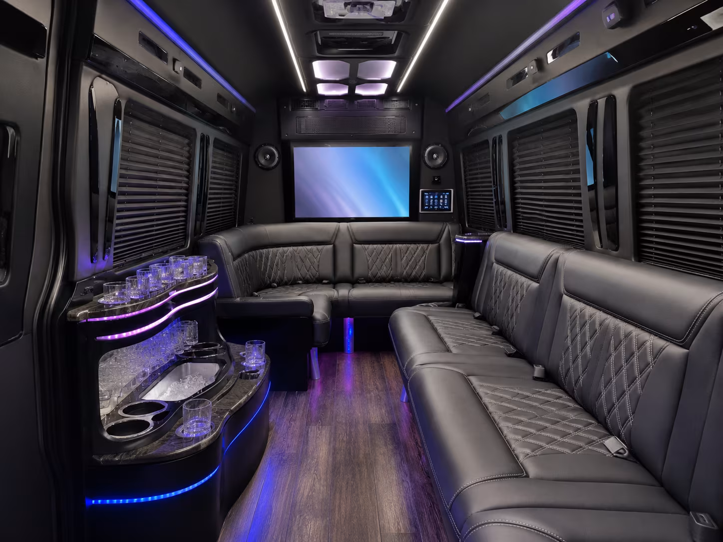 springdale school event transportation onboard seating