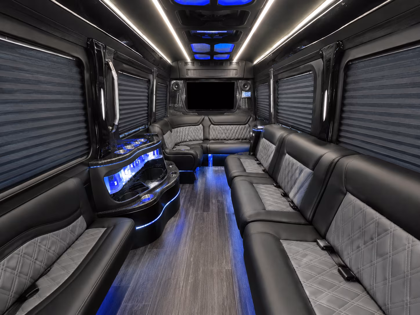 springdale sprinter limousine inside