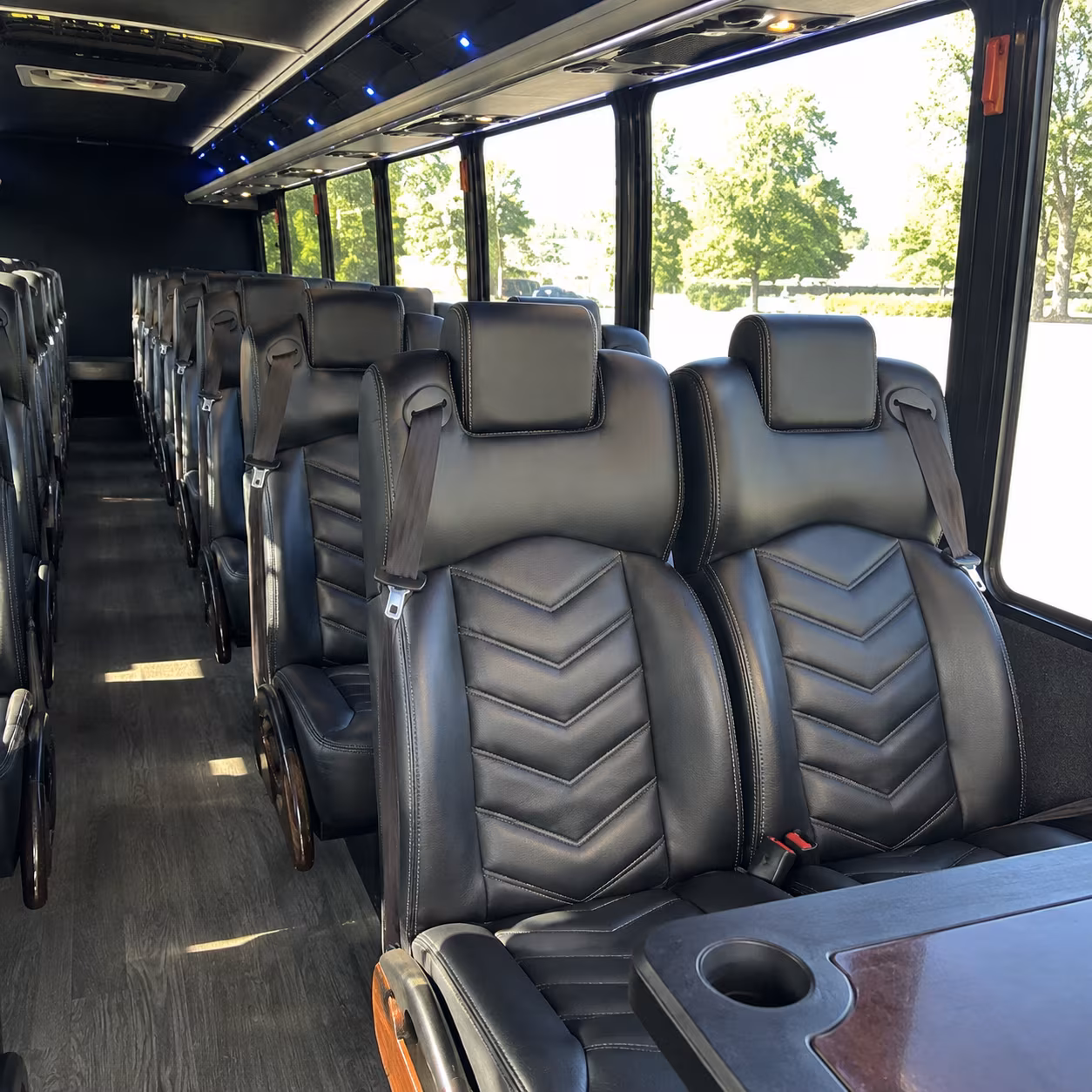 what kind of bus am i looking for and how does that change the price in springdale